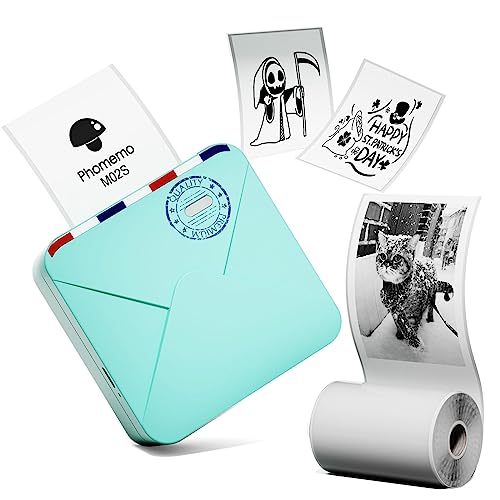 【色: パープル】Pmo M02S モバイルプリンター 300DPI サ 色: パープル】Phomemo M02S モバイルプリンター 300DPI サ