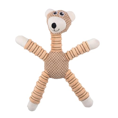 BUGUUYO 犬のおもちゃ stuffed toy plush toy 犬用ぬいぐるみ ヤク 犬のおやつ 猫の大臼歯のおもちゃ きしむ犬のボール 子犬 丈夫な犬用 愛犬用品 pp綿