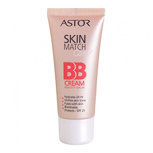 Astor SkinMatch Care BB Cream, colore 100 avorio