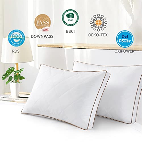 Oreiller lavables en machine avec support de couchage moyen - 3