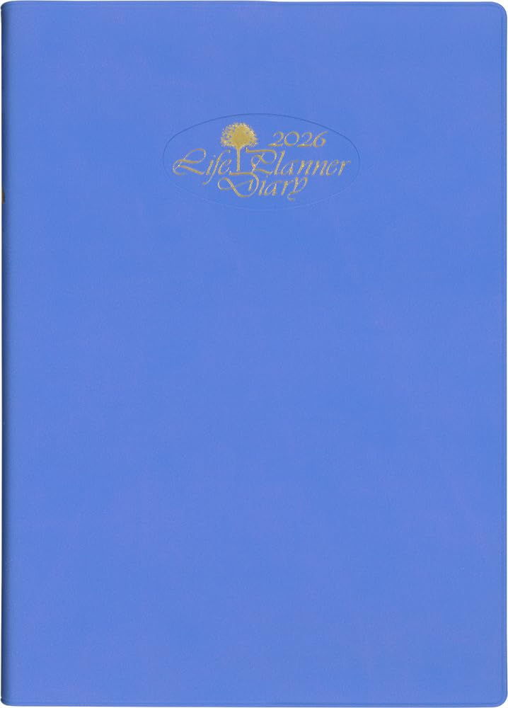 Museum Diary 2026 A5 Life Planner Blue No. 41 (Starts on January