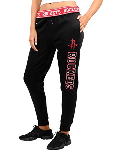 Image of Ultra Game NBA Womens Women Jogger Pants Active Basic Fleece Sweatpants