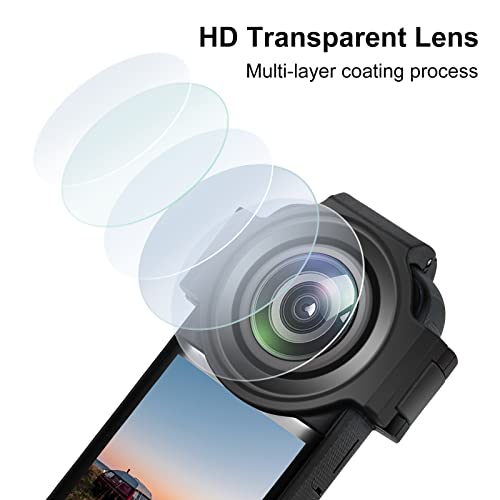 Protector de lente Insta360 X3 accesorio cubierta de vidrio óptico 4