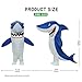 One Casa Inflatable Costume Full Body Shark Air Blow up Funny Party Halloween Costume for Adult X-Large Size
