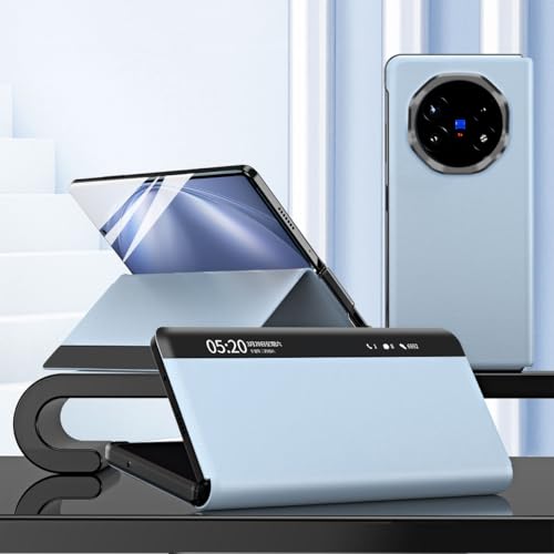 Coque en cuir Vivo X Fold 6 protection intégrale premium contre les rayures