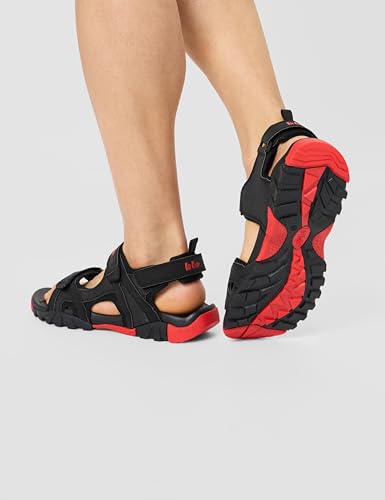Image of Lee Cooper LC9686E Men's Leather Sandal I Comfortable | Stylish Sandal for Men's Office & Business
