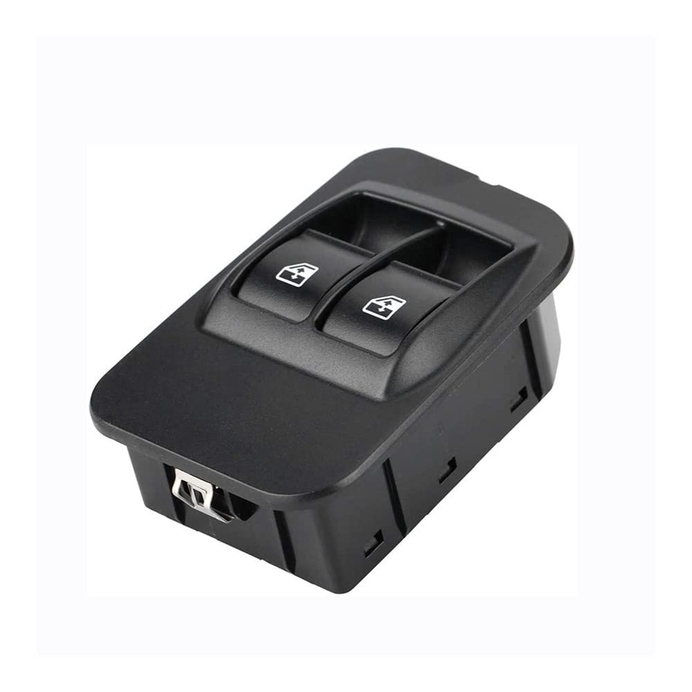 WOLWES Interruptor Ventana Energía para Peugeot para Bipper Power Interruptor De Control Ventana Puerta Conductor Izquierdo Botón Elevador Vidrio 735461275 Control Elevalunas Eléctrico