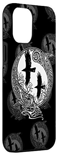 Iphone 12 Pro Max Odin's Ravens - Hugin And Munin - Huginn And Muninn Case #TOP2