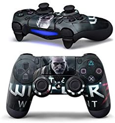PS 4 Controller Decal Sticker Delicate Fashionable Personal Resistant to scratch Non-slip surface for Playstation 4 Controllers ( The Witcher )