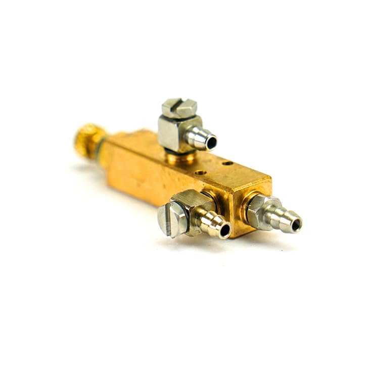 LESU Metall Überdruckventil Hydrauliksteuerungsteile 1/14 RC Kipper-LKW Bagger