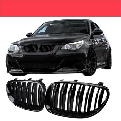 Rejilla delantera de riñón para BMW E60 M5 y modelos Serie 5 de 2003 a 2010 2