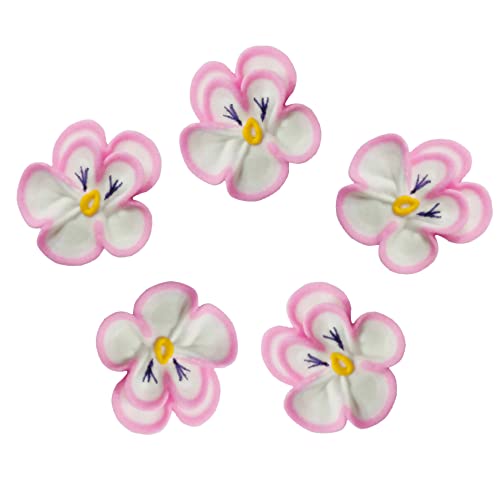 O'Creme Pansy Royal Icing Sugar Flower