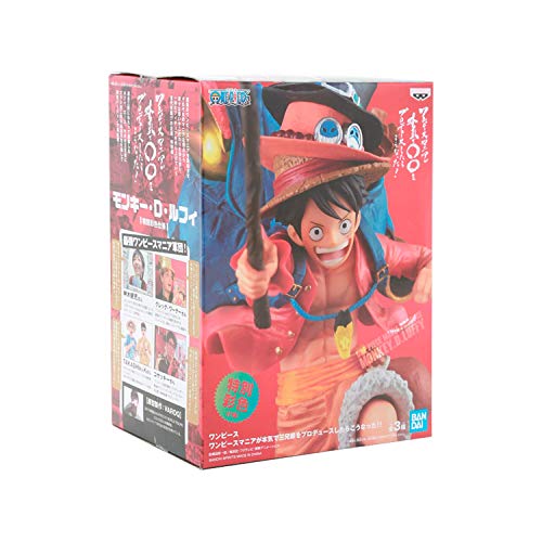 Figure One Piece Three Brothers Figure a Monkey D Luffy BANDAI BANPRESTO Ref. 20742/20743
