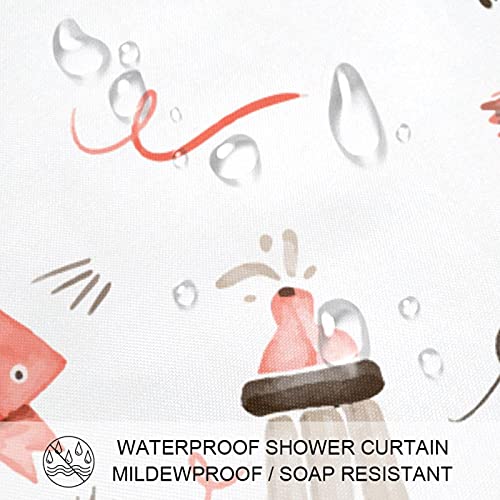 Rideau de douche ours pour baignoire sans odeur 152x183 - 4