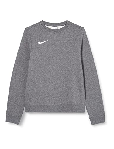 Nike CW6904 Y NK FLC PARK20 CREW Sweatshirt boys charcoal heathr/white XL