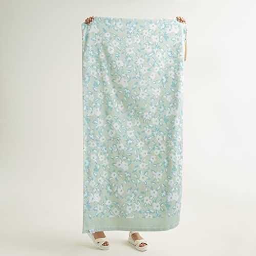 Vera Bradley Women's Double Sided Beach Towel, Pastel Plaid, One Size #TOP4