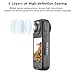 MIRISPO Upgraded Premium Lens Guards for Insta360 X4, Higher Transparency Anti-scratch Optical coated Tempered Glass Lens Protectors Removable Protective Lens Cover