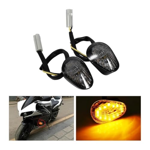 Clignotant LED ambre encastrable pour moto YZF R1 R6 R6S