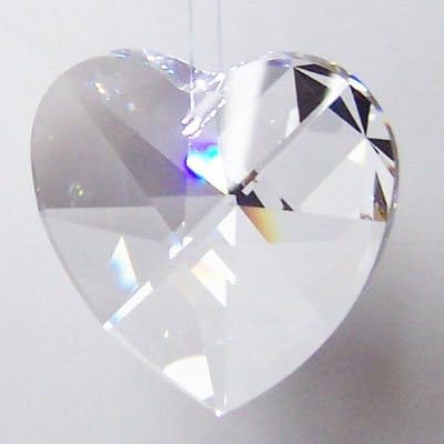 Crystal Feng Shui Light Objects Made with Swarovski® Elements Feng Shui Set System – Heart Hanging Suncatcher