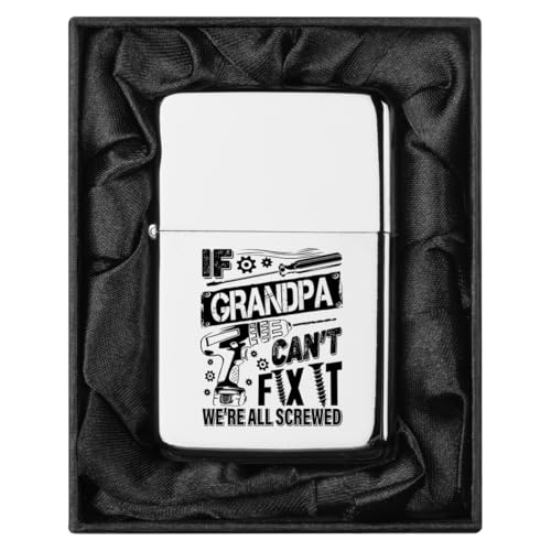Encendedor en caja de regalo con forro de seda negra