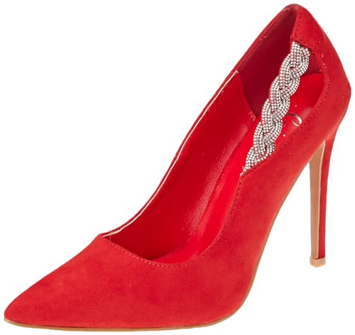 Escarpins femme NAEMI avec ornement en cristal brillant et chic