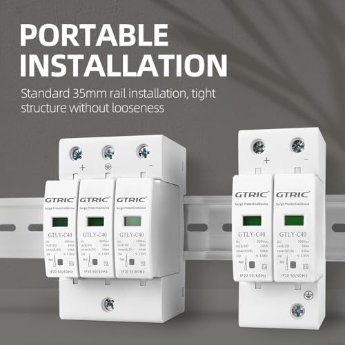 Protecteur de tension photovoltaïque 3P 500V 60KA parafoudre solaire - 2