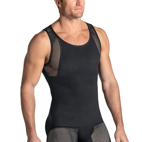 Leo Leo Stretch Cotton Moderate Compression Shaper Tank