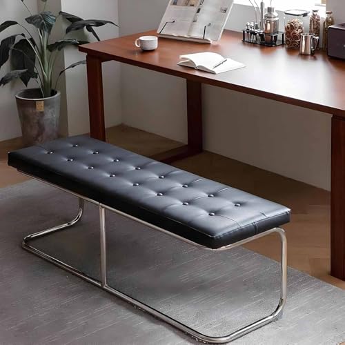 Banc capitonné moderne pour ranger les chaussures dans l'entrée - 4