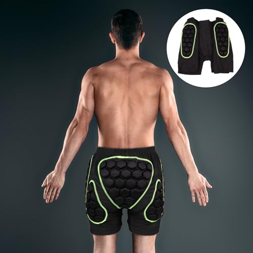 Shorts ciclismo downhill acolchados para hombre XXL verde miniatura 7