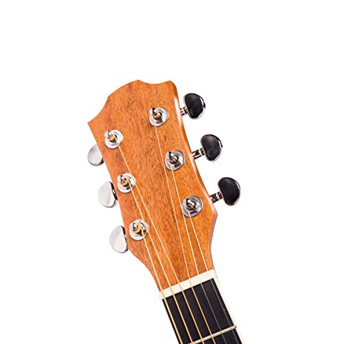 MEIeynt Ensemble de démarrage pour Guitare Acoustique pour débutant de 41 po avec étui, Sangle, capodastre, Cordes… - Les Beatles, Paul McCartney, John Lennon, RIngo Starr, George Harrison MEIeynt Ensemble de démarrage pour Guitare Acoustique pour débutant de 41 po avec étui, Sangle, capodastre, Cordes… – Image 8