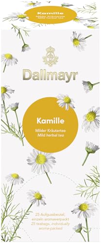 Dallmayr Tee Aufgussbeutel - Kamillen Tee, 1er Pack (1 x 35 g)