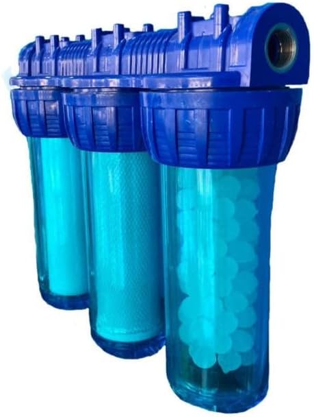 SULOOK 504 10 Inc Anti-Lime and Chlorine Lime and Building Entrance Water Purifier with Siliphose Filter