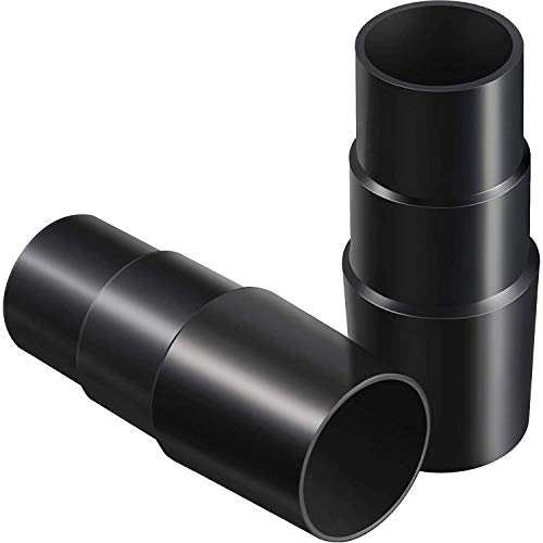 Pasotim 2-Pack Vacuum Hose Adapter, 32mm-35mm-40mm Universal Hose Reducer, Black Plastic, 95mm x 39mm, Vacuum Cleaner Accessory