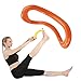 Lumanby Anneau de Pilates, fitness, pilates, fitness, entraînement de résistance, étirement, outil d'entraînement et de remise en forme, cercle magique 12,5 x 23,5 x 9,38,1 cm (orange)
