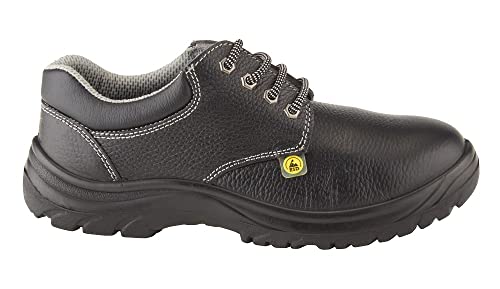 Image of NEOSAFE Mens Esd A7048 8 Edge,Low Ankle Safety Shoes With Steel Toe,Black,Size 8