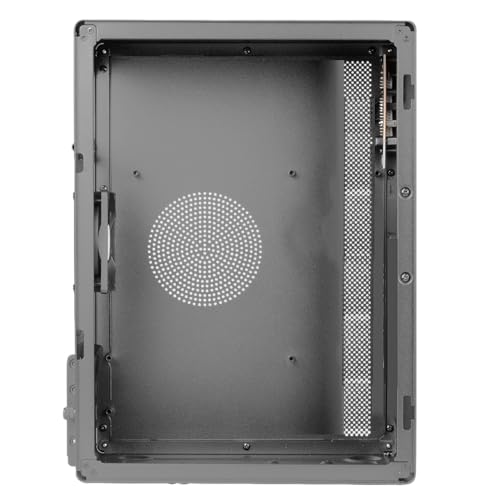 Tacens NOVAX, Gabinete Micro-ATX Ultra-Compacto, Diseño Ultra Resistente Todo Metal, 1x Ventilador Trasero de 80mm, Gabinete Mini-Tower con Gran Capacidad Interna, Negro miniatura 5