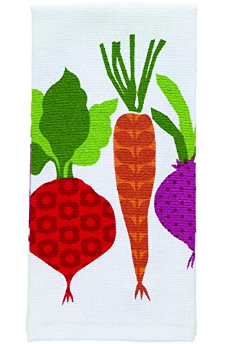 T-fal 6516843 - Asciugamani da cucina in cotone, confezione da 6, multicolore