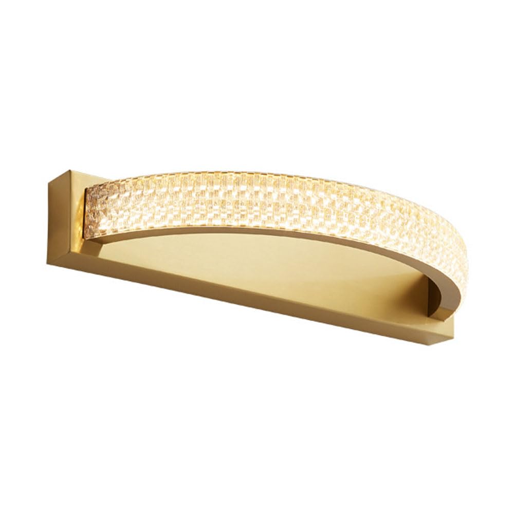 KXEcoLife Modern 10W Dimmable Acrylic LED Wall Sconce for Home & Hotel: Arc Design, Energy-Efficient Lighting