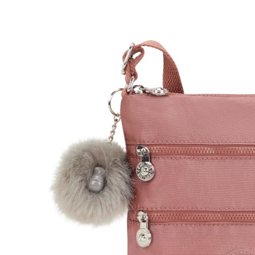 Image of Kipling Women's Abanu Medium Crossbody Bag, Lightweight, Adjustable Nylon Waist Pack with Multi-Compartment Zip Pockets