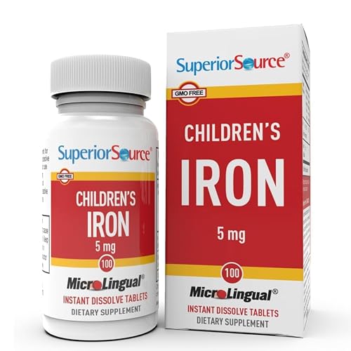 Superior Source Kid's Iron Sublingual Tablets