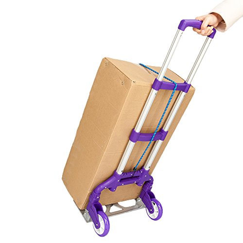 Carretilla plegable portátil de aluminio Vasitelan miniatura 6