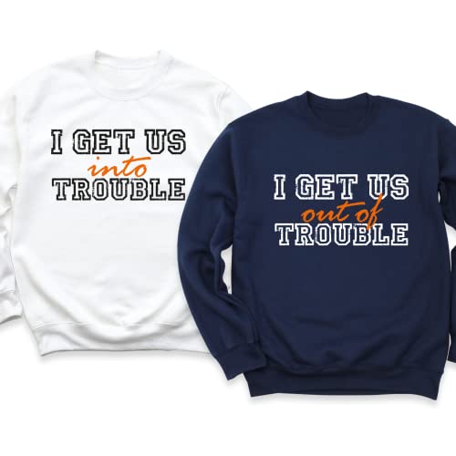 Funny Best Friend Sweatshirt and Hoodie, Matching BFF Couple Tops, Besties Outfits, Valentine's Day Birthday Gifts, Unisex Sizing3