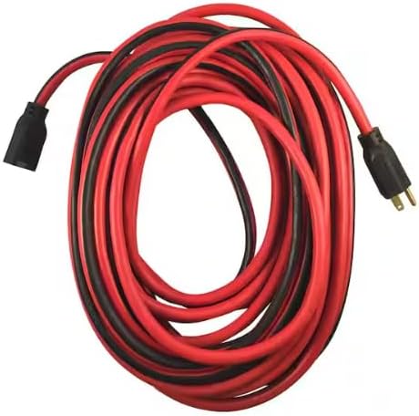 Husky 50 ft. 14/3 Medium Duty Indoor/Outdoor Extension Cord, Red/Black - 277541