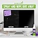 Screen Mom Cleaner Spray and Microfiber Cloth 8oz, Streak-Free Car Screen Cleaner Spray and Wipe for TV, Computer, Car, Phone, iPad, MacBook Laptop Cleaning Kit Electronic Devices Phone Cleaners