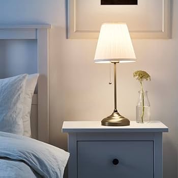 IKEA ÅRSTID オースティード フロアランプ, 真ちゅう/ホワイト ÅRSTID オースティード フロアランプ, 真ちゅう, ホワイト - IKEA