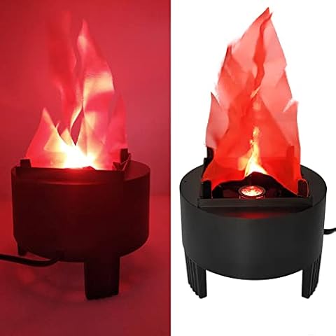 Electronic LED Flame Light, 110V 3D Fake Flame Lamp Artificial Fake Fire Lamp Prop Stage Effect Light for Halloween, Christmas, Party, Festival, Night Club, Indoor and Outdoor Decoration By Giveme5 Cover