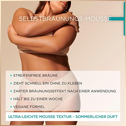 Garnier Selbstbräunungsmousse für natürliche Bräune und Pflege