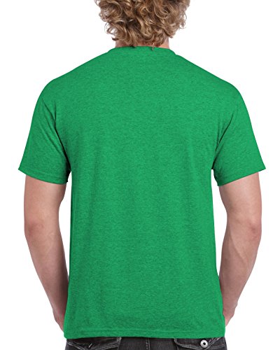 Gildan Adult Ultra Cotton T-Shirt, Style G2000, Multipack, Antique Irish Green (2-Pack), Medium #TOP1