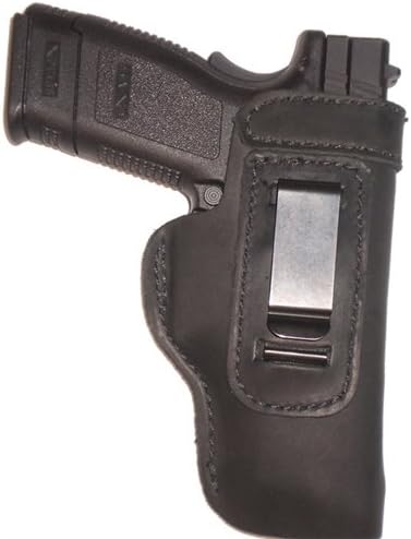 Pro Carry S&W M&P 9, 40, 45 Full Size 4.5" Leather Gun Holster LT RH IWB Black
