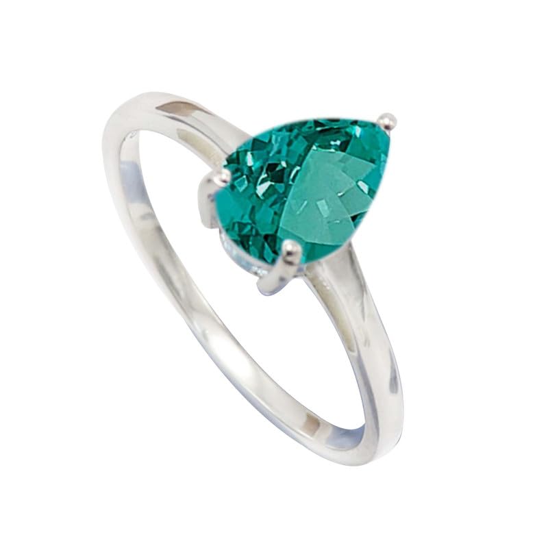 Edelstein Versilberter Bandring Stilvoller Handgefertigter Geschenkartikel Herren und Damen Schmuck JSR-1079AA